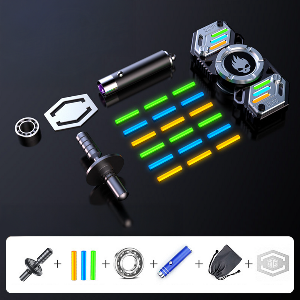 NeonFlux Triple-Mode Spinner