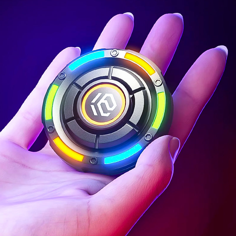 GlowPulse Triple-Mode Spinner