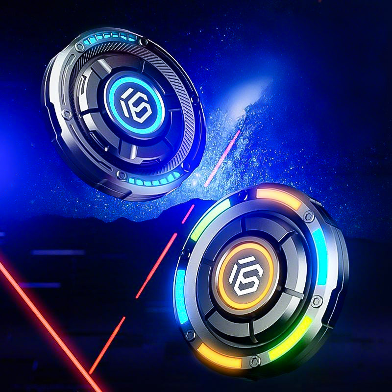 GlowPulse Triple-Mode Spinner