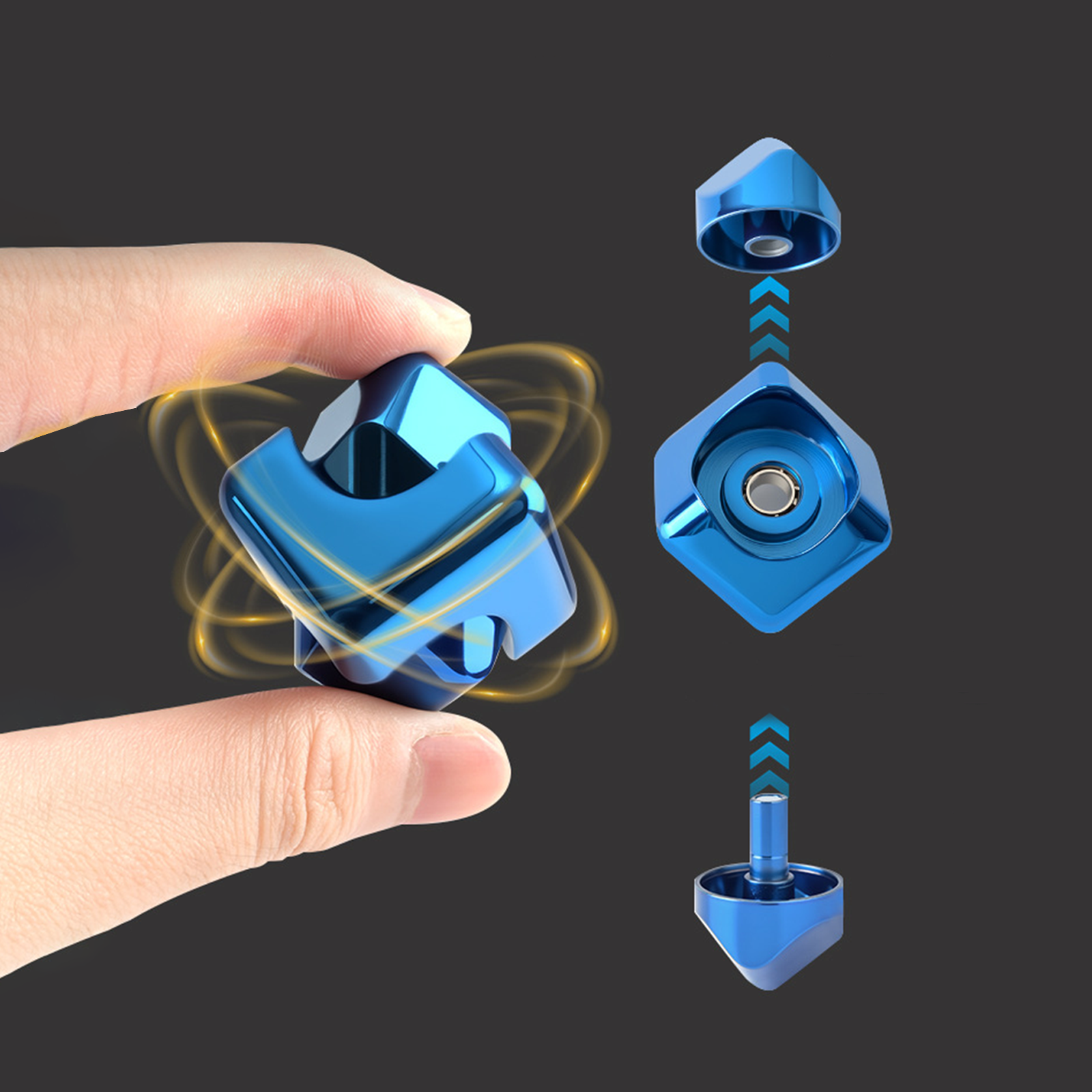 PrismCube Dual-Mode Spinner